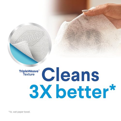 Clorox Disinfecting Wipes - Fresh Lemon Scent | 525 Count for Effective Germ Protection