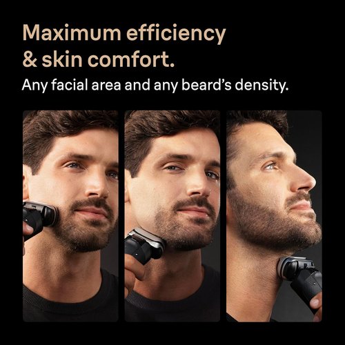 Braun Series 9 PRO+ Electric Shaver - Pro SensoAdapt Technology & 6-in-1 SmartCare Center | Wet & Dry, Black