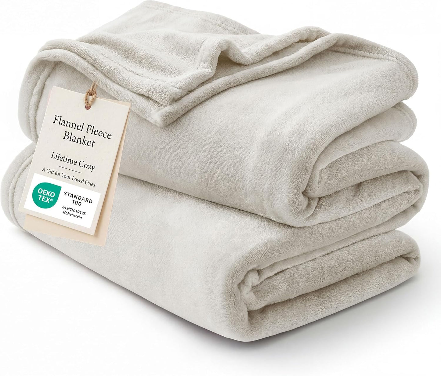 Bedsure GentleSoft Fleece Blanket - Lightweight Plush Cozy California King Size, 102x96 Inches