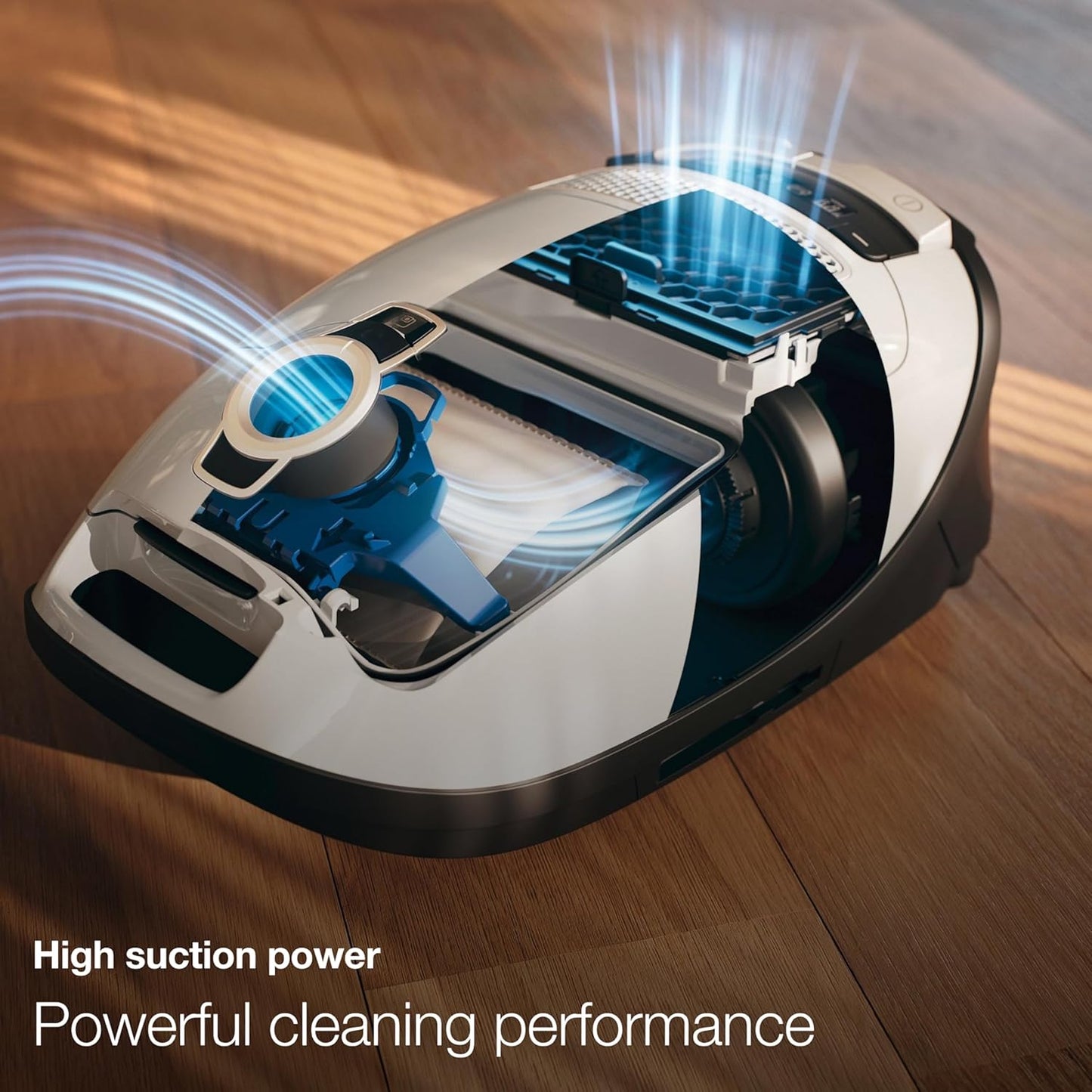 Miele Classic C1 Canister Vacuum - Pure Suction, Portable Design in Graphite Grey
