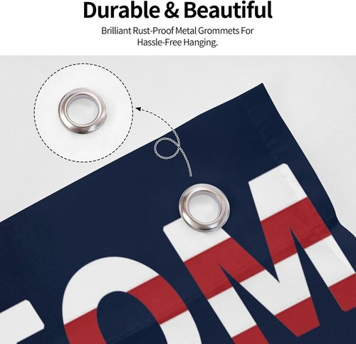 Custom Flag 3x5 Ft - Double-Sided Outdoor Design | Personalize Your Text, Photo, or Logo