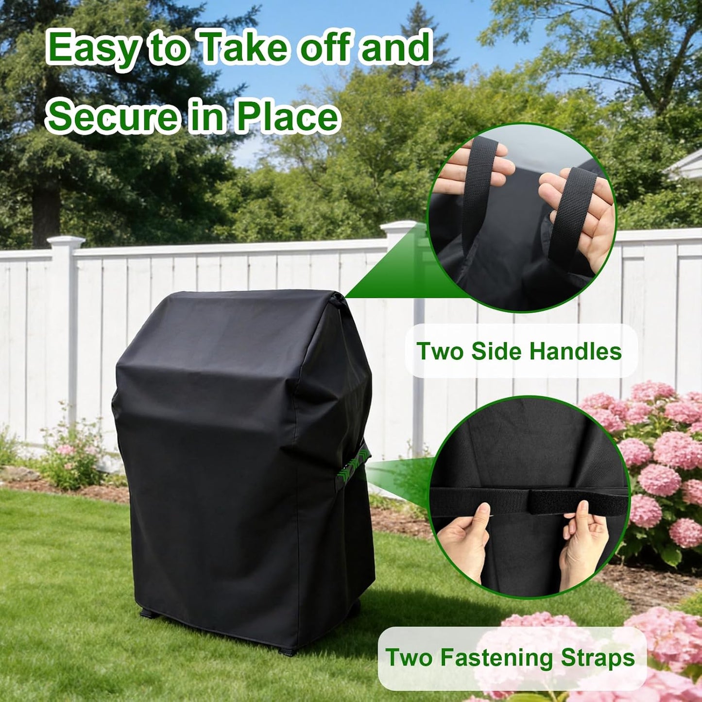 Weber Heavy-Duty Waterproof Grill Cover - Fits Spirit 210 Series & 2 Burner BBQs | 30" Size
