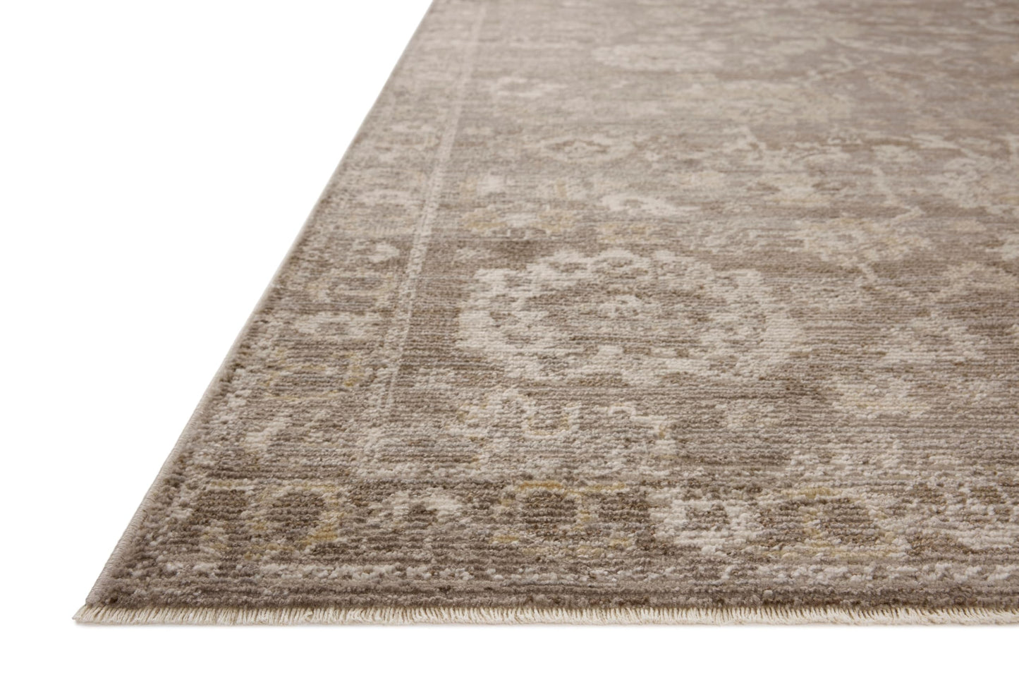 Loloi Magnolia Home by Joanna Gaines Pace Collection PAC-03 Taupe/Wheat 2'-3" x 3'-10" Accent Rug