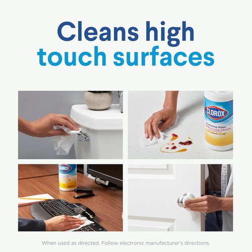 Clorox Disinfecting Wipes Value Pack - 75 Count + All Purpose Cleaner Spray Refill - 64oz Bottle