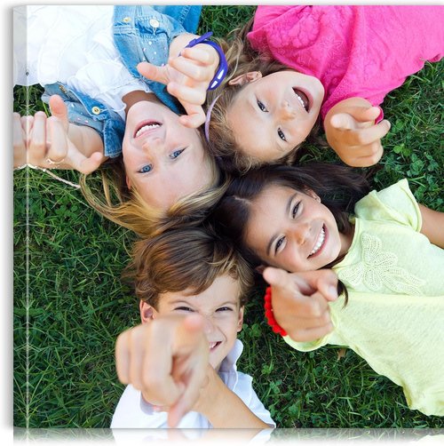 Custom Canvas Prints - Personalized Photo Wall Art for Weddings, Family, and Home Decor | 8x8 Wrapped Frame