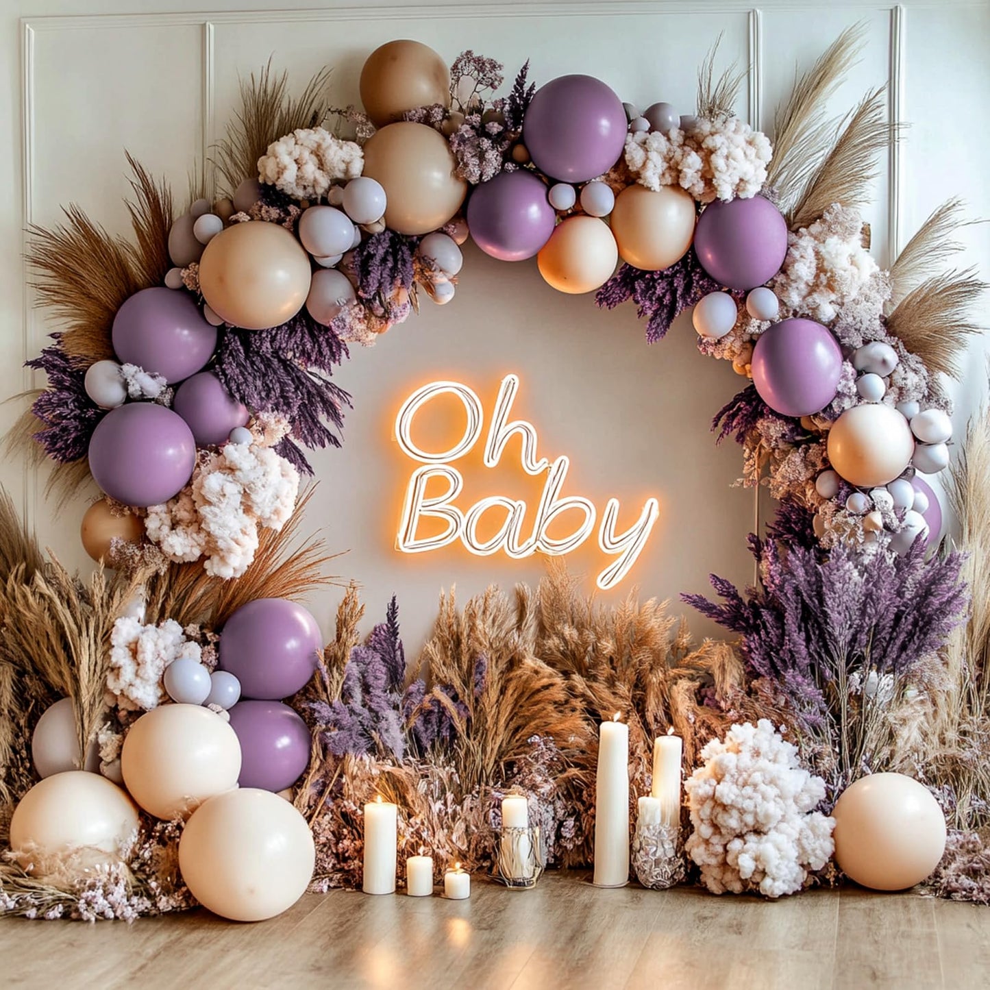 PartyWoo Dusty Purple Balloons 100 pcs Different Sizes of 18 12 10 5 Inch Dark Purple Latex Helium Balloon Arch Kit Garland for Baby Shower Halloween Butterfly Birthday Party Decorations Purple-F50