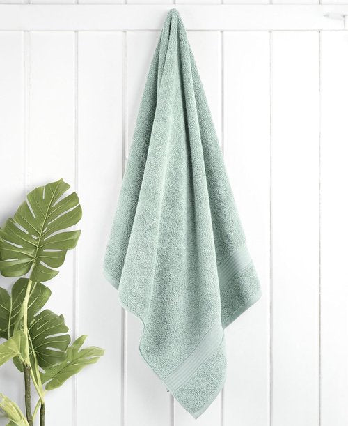 Cotton Paradise Extra Large 4-Piece Turkish Bath Towel Set - 100% Soft Plush Cotton | Mint Green