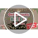 Gnometastic Double Bird Naughty Gnome Christmas Ornament - Funny Holiday Decor for Adults