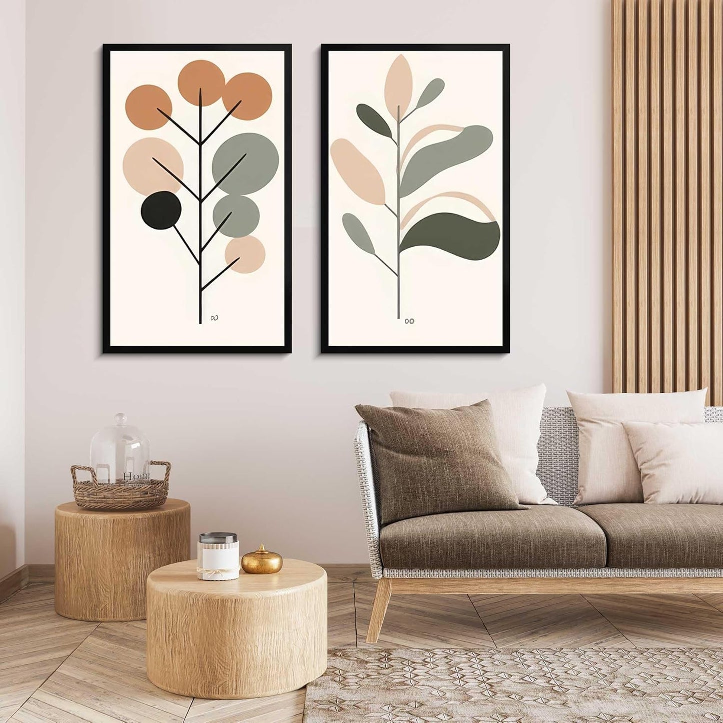 LaVie Home 24x32 Black Picture Frame - HD Plexiglass Wall Display | Vertical & Horizontal Classic Design