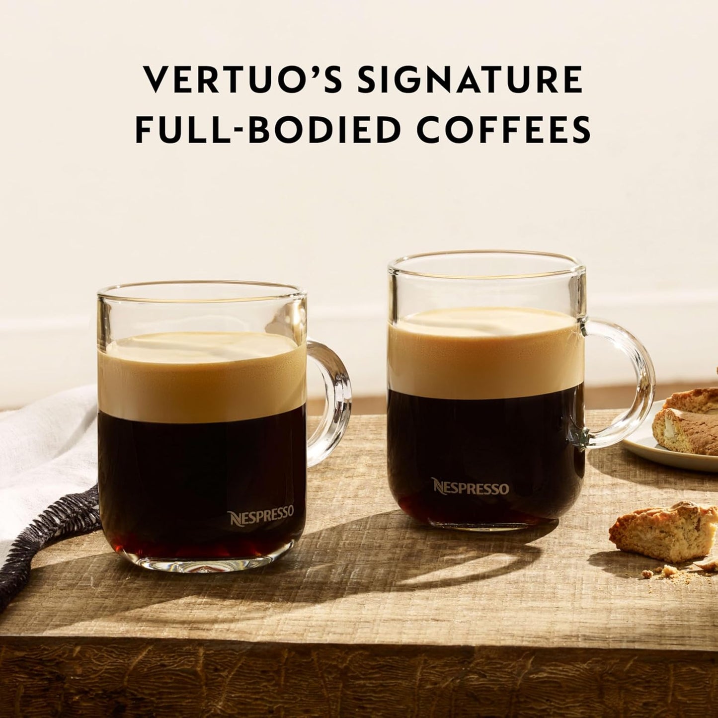 Nespresso Vertuo Stormio Dark Roast Coffee Capsules - 30 Count Pods for 7.8oz Brews | Pack of 2