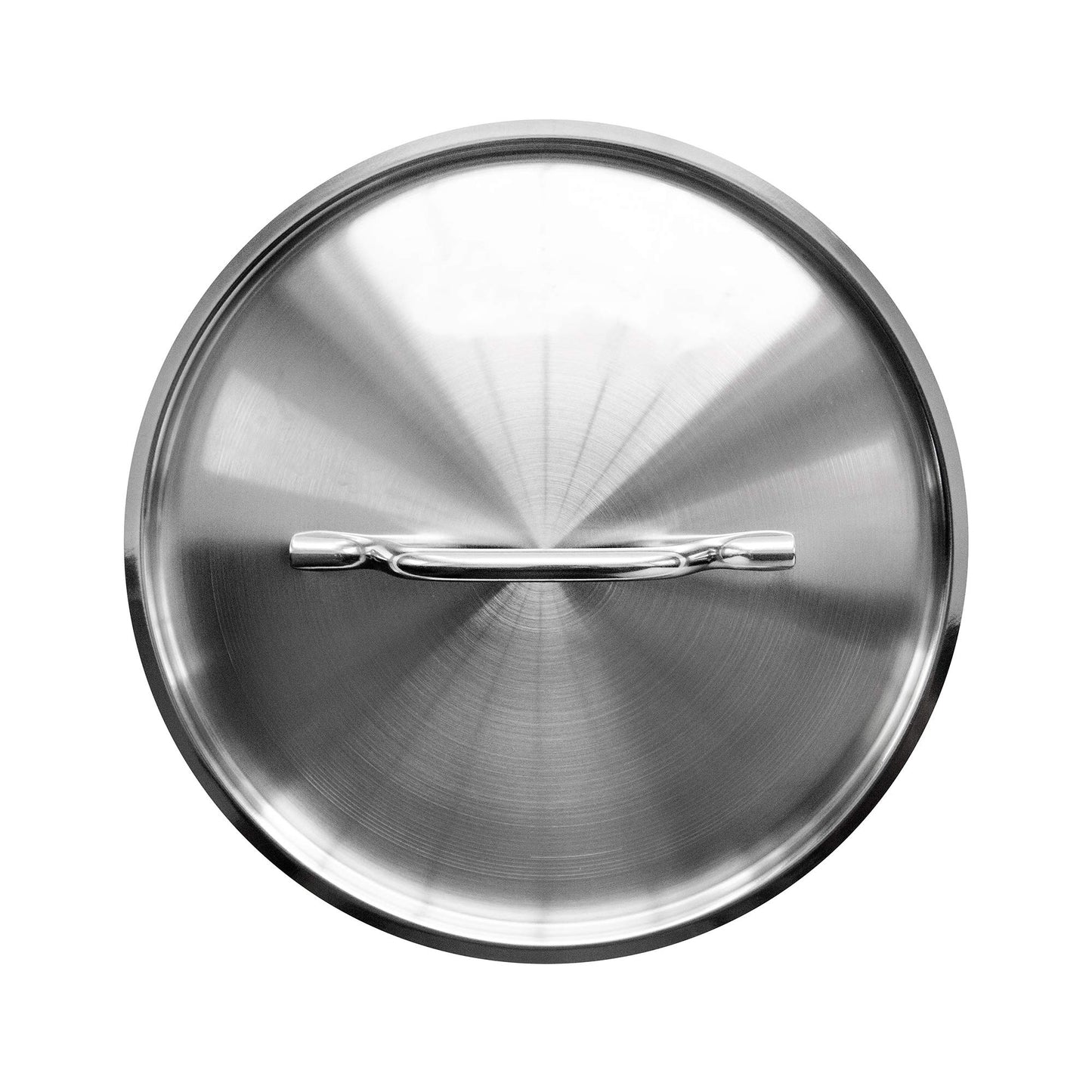Update International SSP-2 Stainless Steel Sauce Pan with Cover, 2-Quart, silver