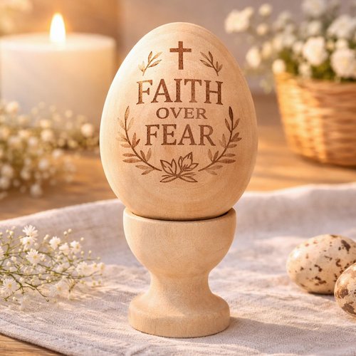 He Is Risen Easter Decor – Religious Easter Cross Decoration for Home, Catholic Easterr Gift and Catholic Gifts, Christian Religious Easter Decorations, Easterr Basket Stuffers and Small Tree Ornament