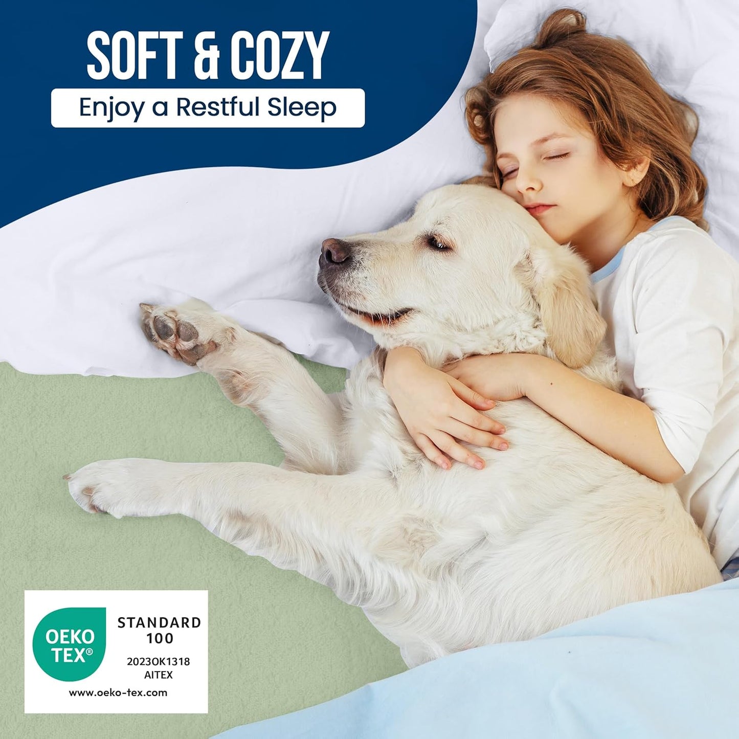 Utopia Bedding Waterproof Mattress Protector - King Size 200 GSM Terry Cover | Soft & Breathable Design