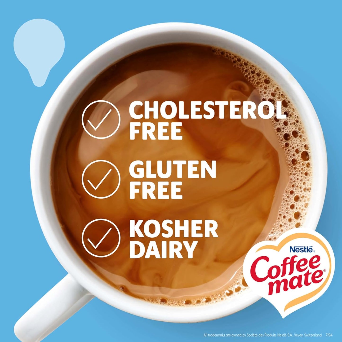 Nestle Coffee Mate French Vanilla Coffee Creamer - Non-Dairy Liquid Singles, 0.375 Fl Oz Tub (Pack of 180)