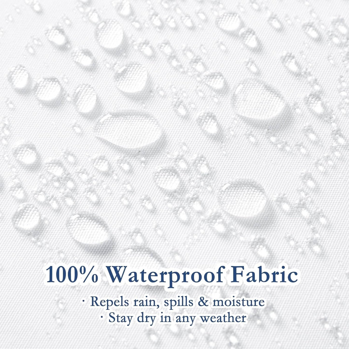 Puredown® Outdoor Pillow Inserts - Fluffy Soft Water-Resistant Down Alternative | Set of 2, 20x20 Inches
