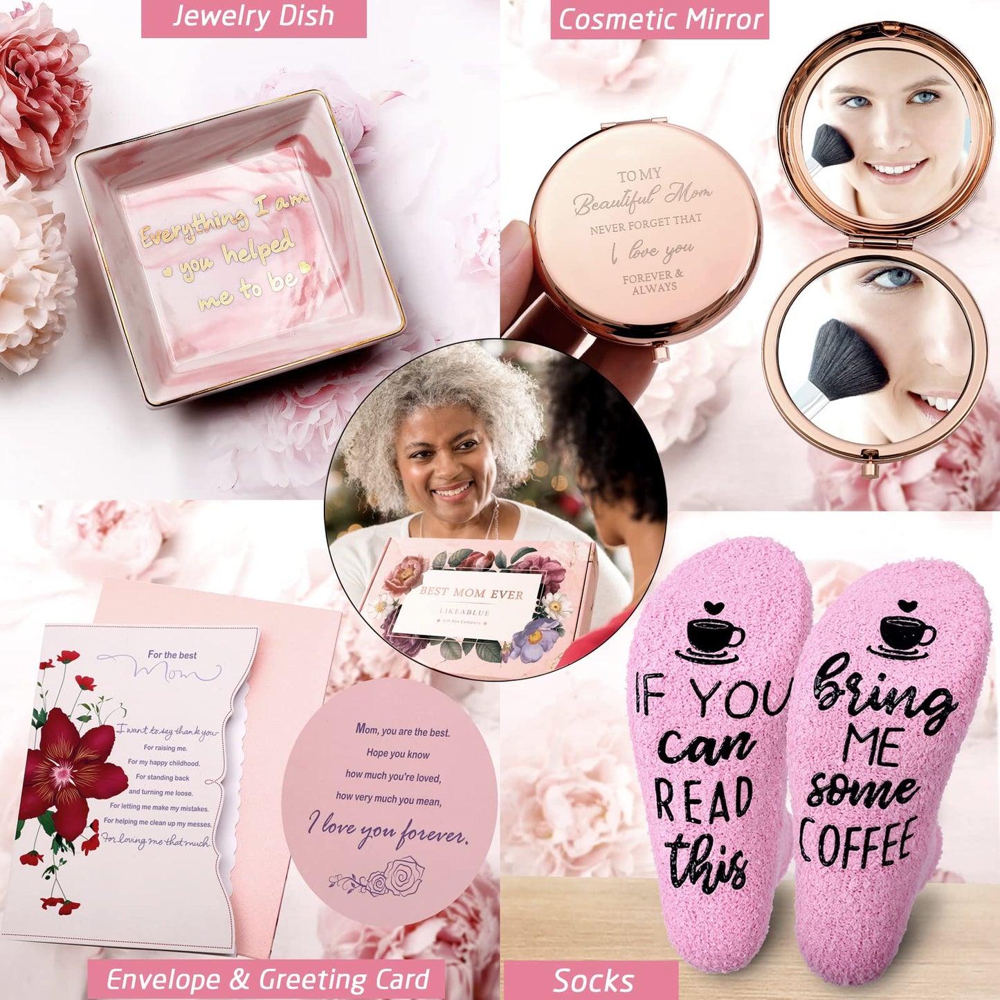 Christmas Gifts for Mom, Mothers Day Gifts Basket Set for mom, Mom Birthday Gifts from daughter son,Best Mom Gifts,Happy Birthday Gift Ideas,Unique Gift Ideas for mom
