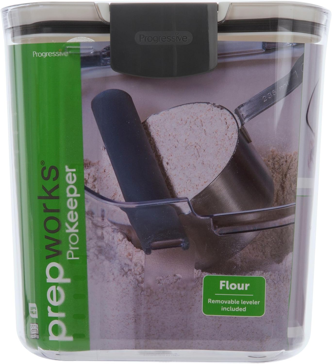 ProKeeper Flour Storage Container - 4-Quart, BPA-Free Plastic, Dishwasher Safe for Freshness