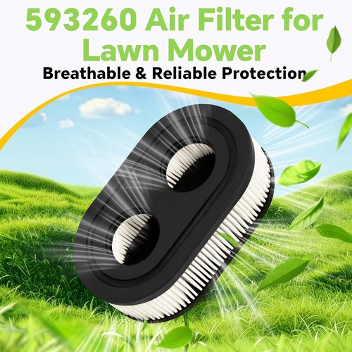 Craftsman Air Filter Replacement - 2PCS Lawn Mower Air Cleaner Cartridge for Toro 500 Series
