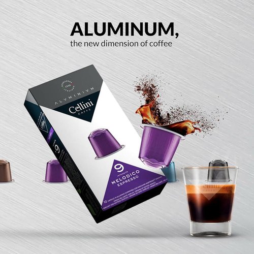 Cellini Caffè Nespresso Pods - 80 Count of 8 Distinctive Italian Flavors | Medium to Strong Roast
