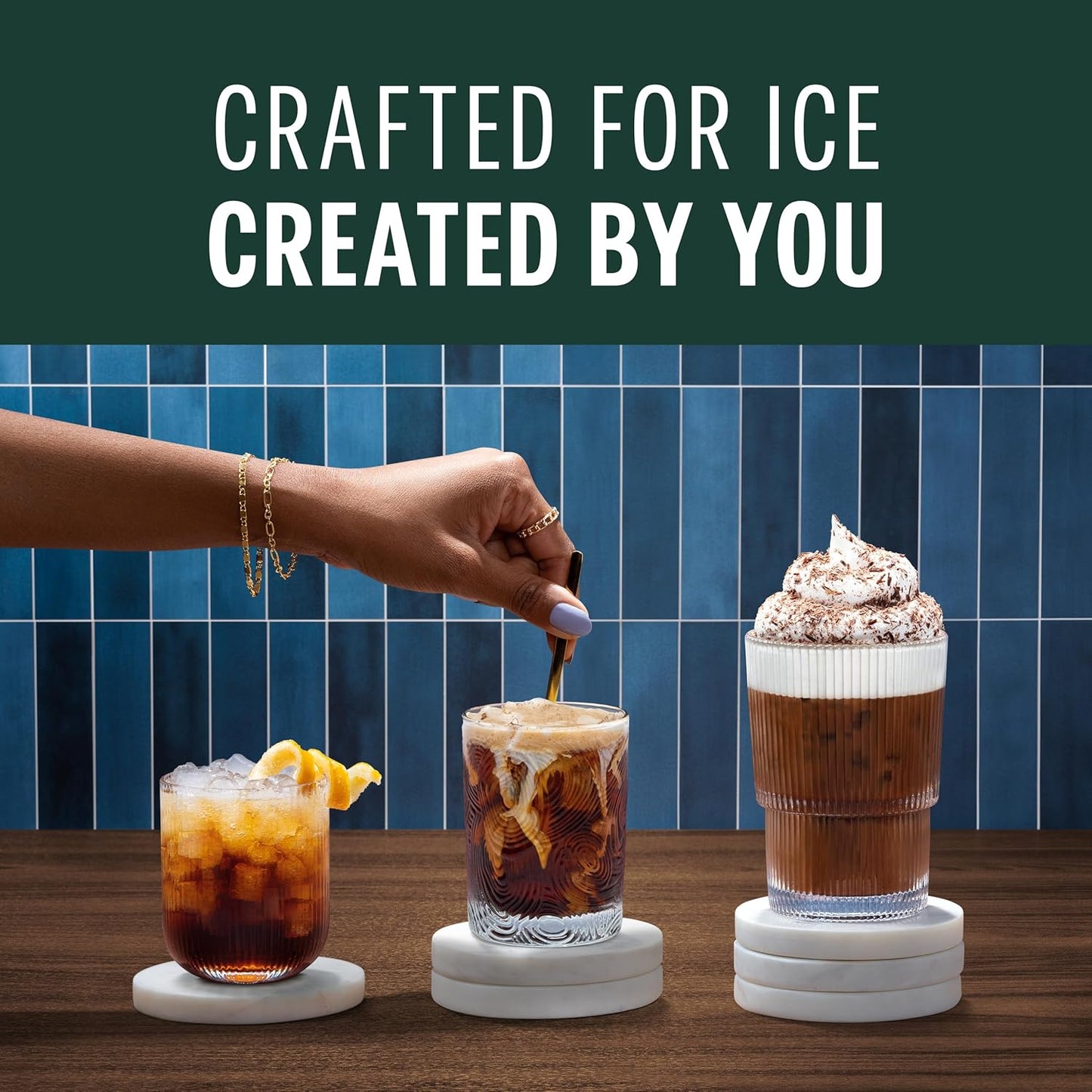 Starbucks by Nespresso Vertuo Iced Blond Roast Coffee Pods - 32 Count for Perfect Iced Brews