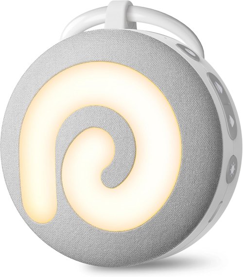 Dreamegg Portable Sound Machine - D11 White Noise Machine with Night Light & Lullabies for Baby Sleep
