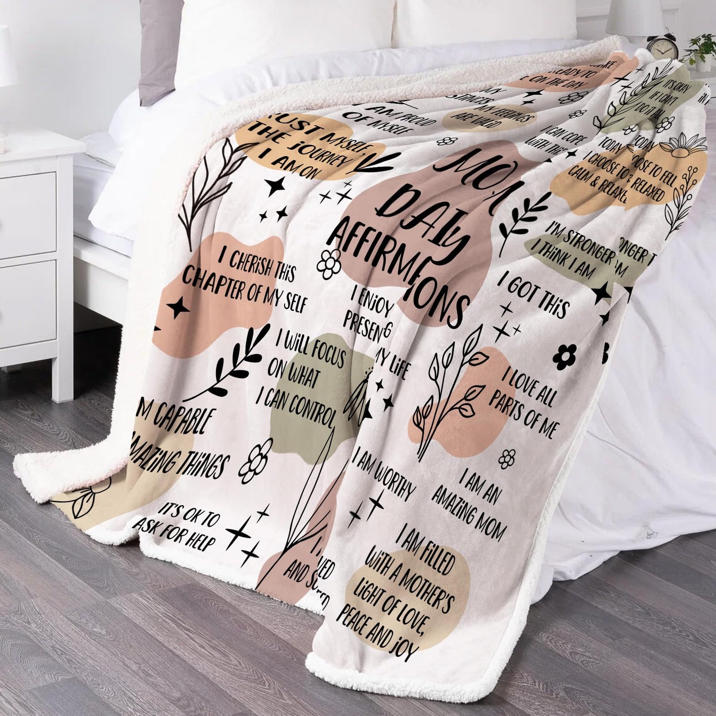 Lebsitey 50th Birthday Blanket Gifts for Women 60”X50”, Unique Happy 50th Birthday Throw Blanket, 50 Years Old Birthday Thanksgiving for Mom, Wife, Sister, Friends, (50th Birthday)