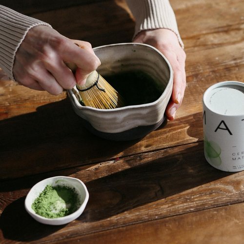 Dona First Flush Ceremonial Grade Matcha - Stone-Milled Green Tea from Shizuoka | 1.1 Ounce Airtight Tin