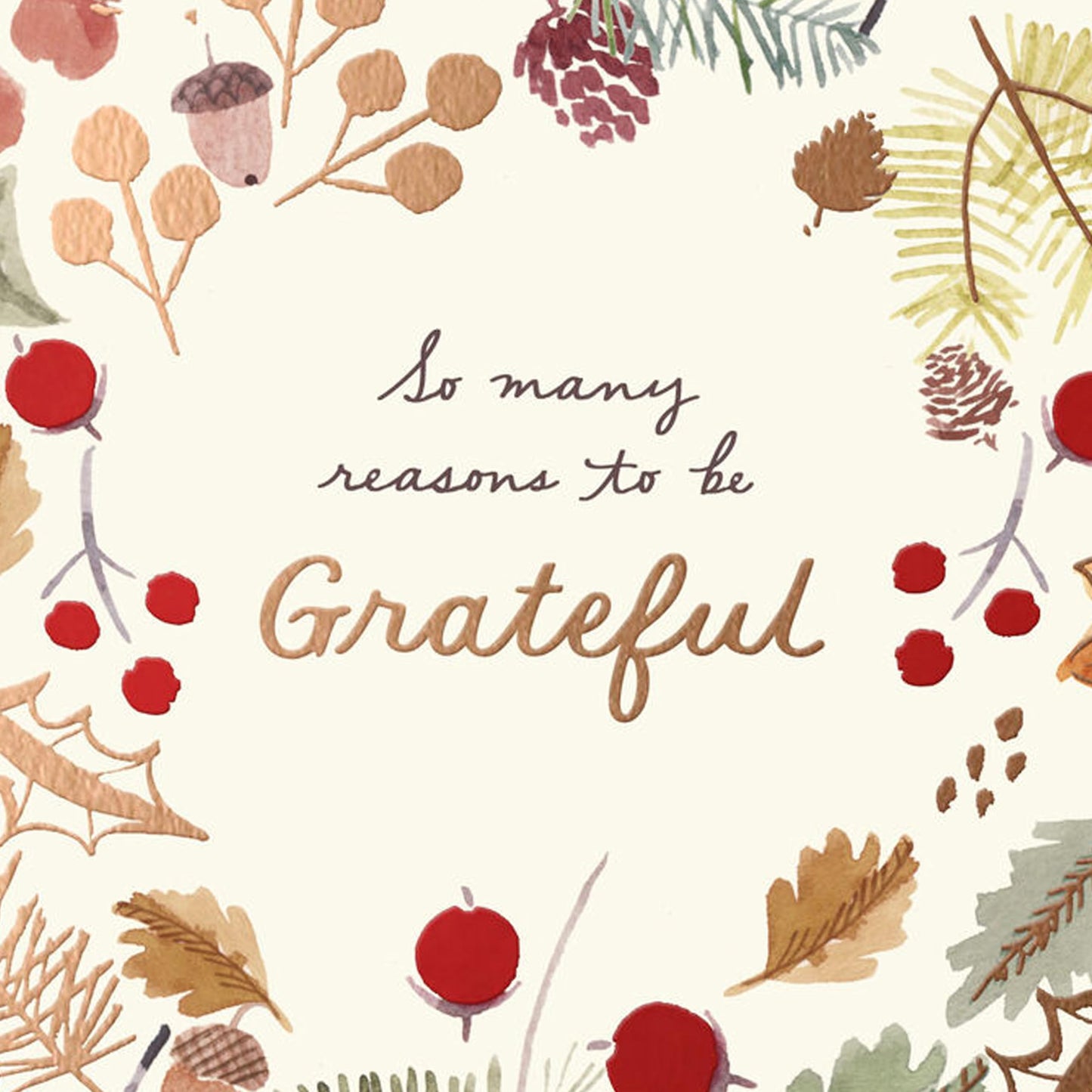 Thanksgiving Cards for Employees by Hallmark Business – 25 Pack Bulk Greeting Cards with Envelopes & Gold Seals – “For Everything You Do” Design – Appreciation Cards for Staff & Workplace Teams