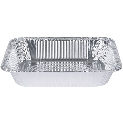 GUSTO [30 Count 9x13 Inch Aluminum Pans, Half Size Deep Steam Foil Pans - Table Pans for Baking, Cooking, Heating, Storing and Food Prepping - (Formerly Comfy Package)