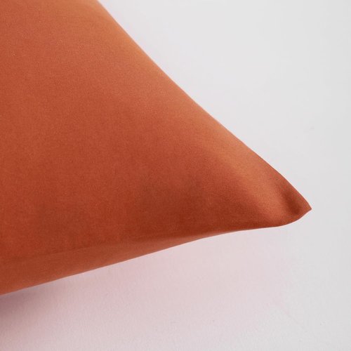 FLXXIE Body Pillow Cover - Super Soft Microfiber, Wrinkle & Stain Resistant | 20x54 Burnt Orange