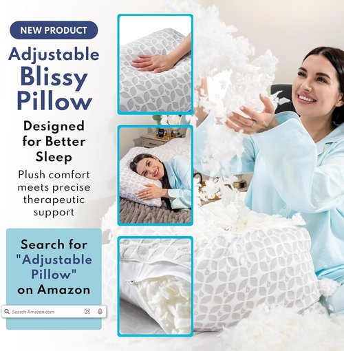 Blissy Silk Pillowcase | 100% Pure Mulberry Silk - 22 Momme High-Grade Fibers for Hair & Skin - White, Standard, Queen & King Sizes