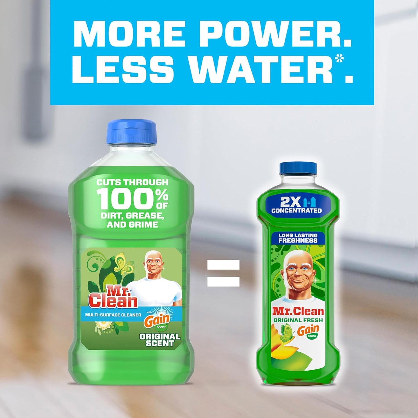 Mr. Clean All Purpose Cleaner - Multi-Surface Cleaning Liquid for Home & Kitchen | 41oz