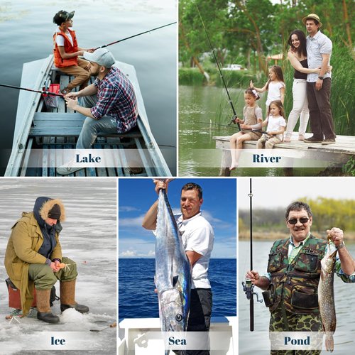 Fishing Advent Calendar for Adult Men - Fishing Lures Kit with Tackle Box Advent Calendar for Fisher Teen Boys - 2024 Xmas Holiday Surprise Gift for 24 Days Christmas Countdown