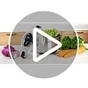 SveBake Stainless Steel Salad Spinner with Transparent Lid – Quick Dry Vegetables & Greens
