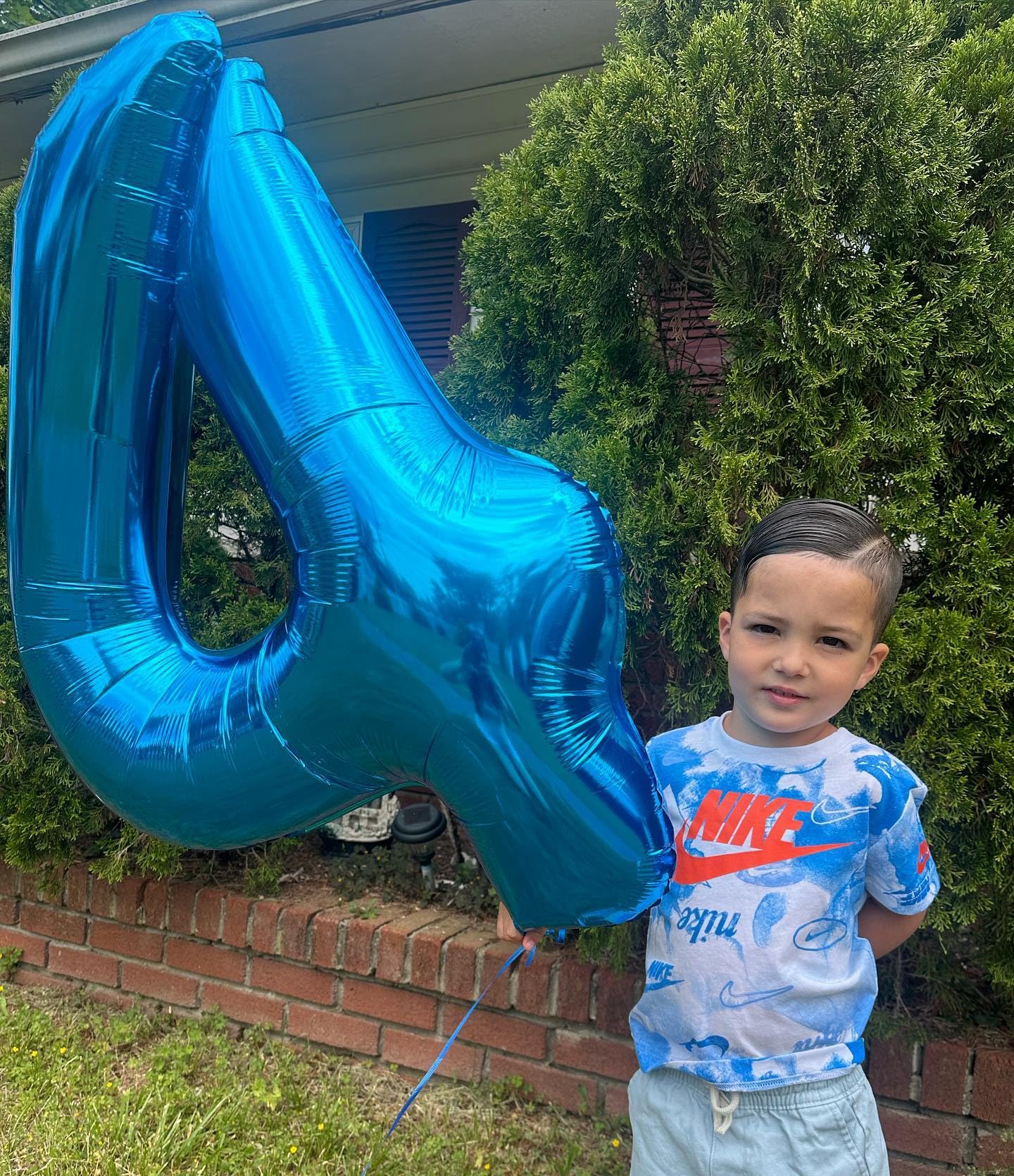 Metallic Blue Number 1 Balloon for First Birthday 40 Inch, 1st One Number Balloons Birthday Decorations for Girl Boy Toddler Baby