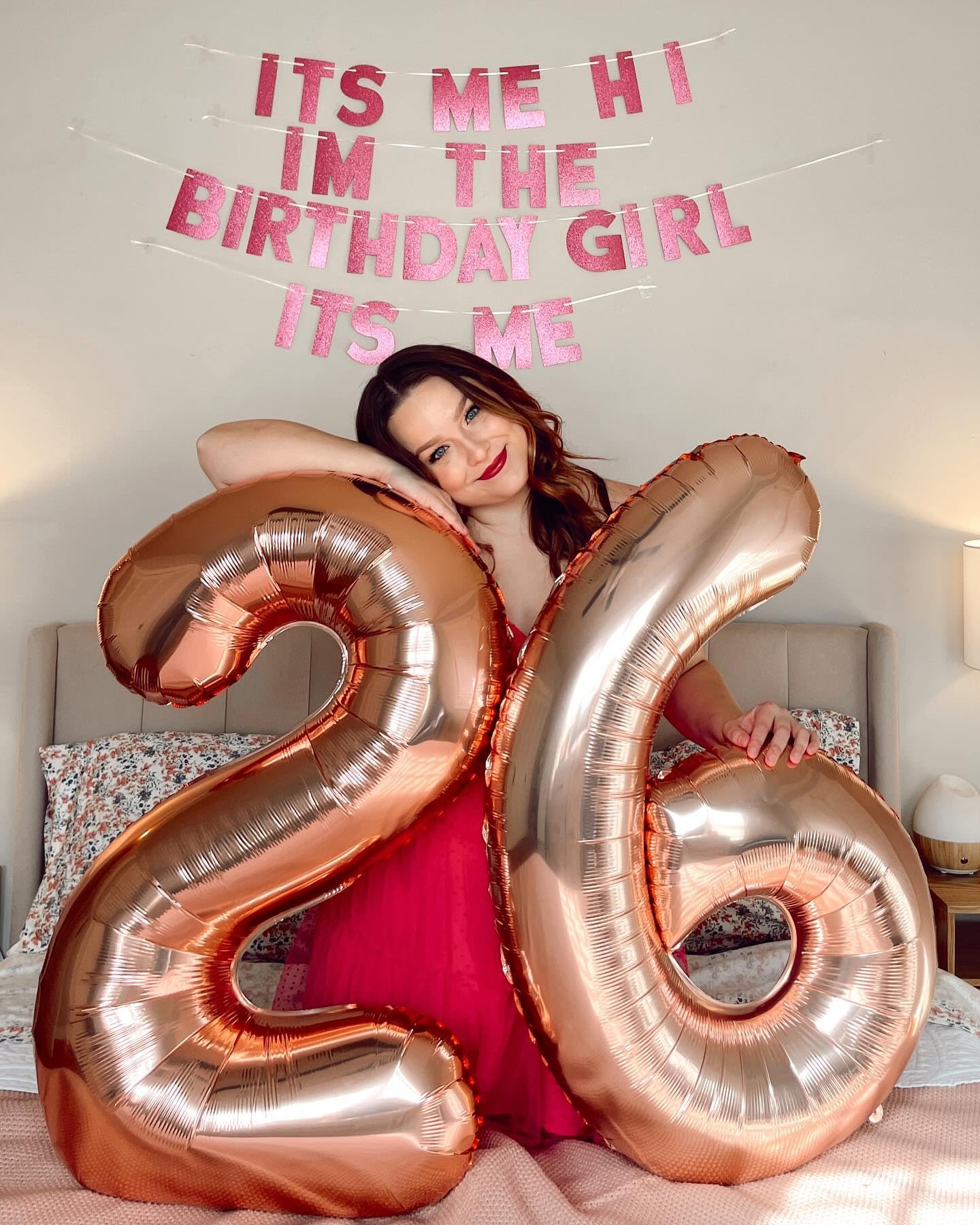Rose Gold Number 40 Balloon 40 inch, 40 Number Balloons, 40th Birthday Decorations, 40 Year Old Women Men Rose Gold Party Supplies