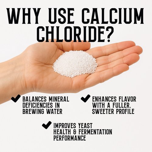 Craft A Brew - Calcium Chloride - Primary Brewing Salt - Home Brewing Ingredients - 4oz
