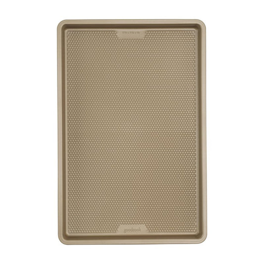 GoodCook BestBake Nonstick Textured Carbon Steel Cookie Sheet, 11" x 17", Large Baking Sheet, Even Heating, Scratch-Resistant, Non-Toxic, Durable, Ideal for Baking and Sheet Pan Dinners