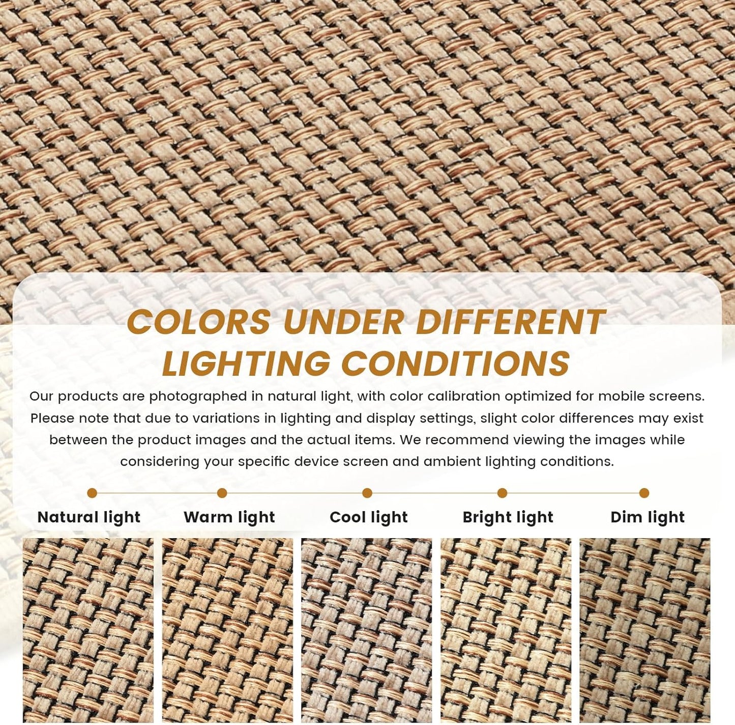 SMILOOL Indoor Entrance Mat - Non-Slip, Dirt Resistant & Absorbent | 17" x 30", Beige Doormat