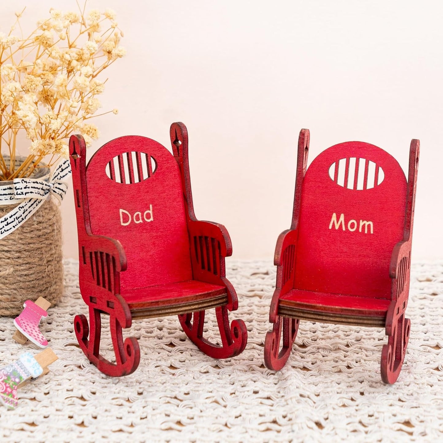 Memorial Candleholders by [Brand Name] - Personalized Empty Chair Sign for Loved Ones | Sympathy Decor