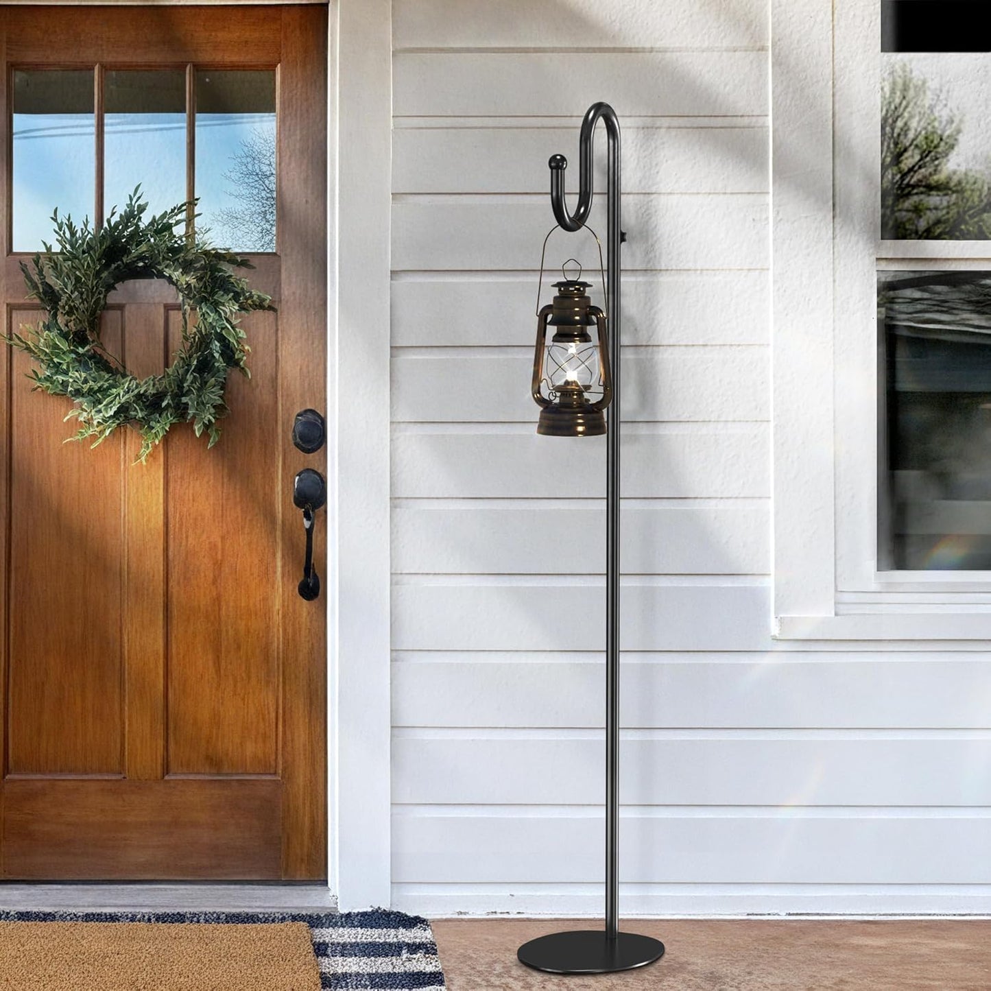 Shepherd's Hook Stand - Adjustable Heavy-Duty Pole for Hanging Bird Feeders & Plants | Holds Up to 20 LBS