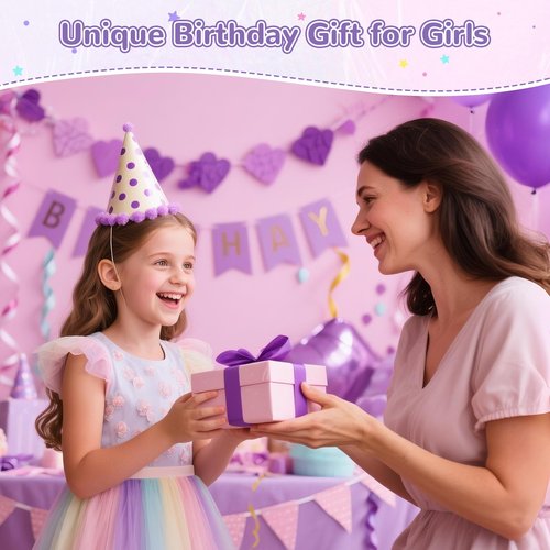 EccoCove 9 Year Old Girl Birthday Gifts – Birthday Gifts For 9 Year Old Girl, 9th Birthday Gift For Girls, Daughter, Niece, Granddaughter