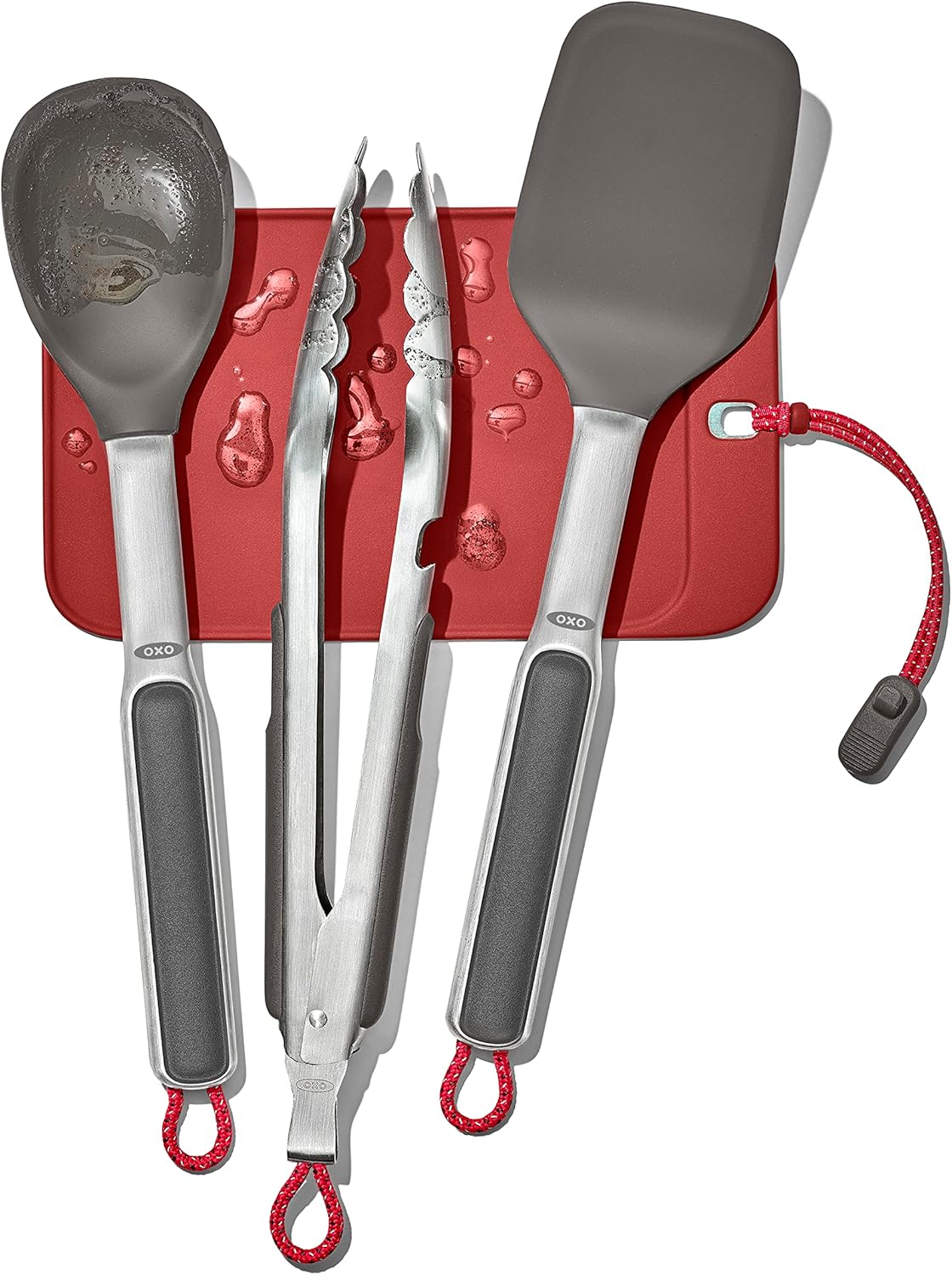 OXO Camp Stove Cooking Set - 4-Piece Outdoor Cooking Gear for Camping Adventures
