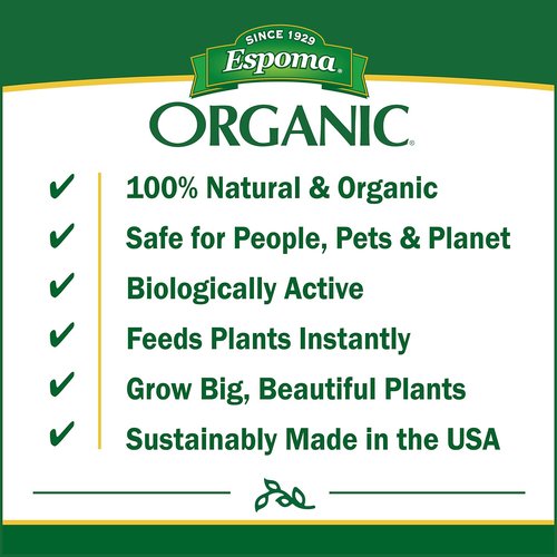 Espoma Organic Indoor Plant Food - Concentrated Fertilizer for Pothos, Fiddle Leaf Fig & More | 8 Ounce