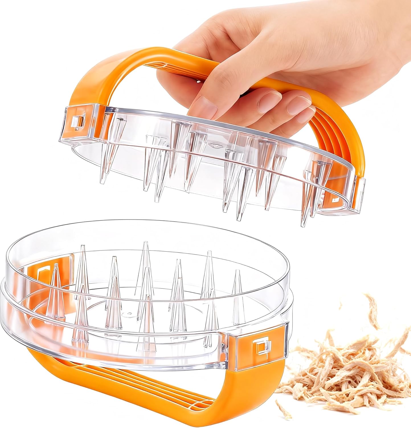 Skiennix Chicken Shredder Tool - BPA-Free Meat Grinder for Easy Shredding of Chicken, Pork & Beef
