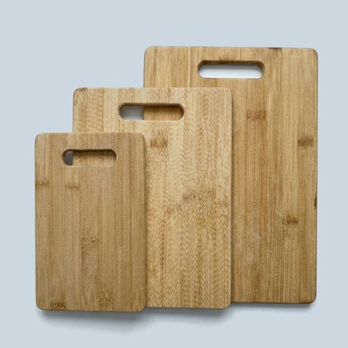 Handcrafted Bamboo Cutting Board – Genuine U.S.A. Made, Multiple Sizes – Premium Bamboo Wood, Perfect for Kitchen Prep or Personalized Engraved Gifts (Small)