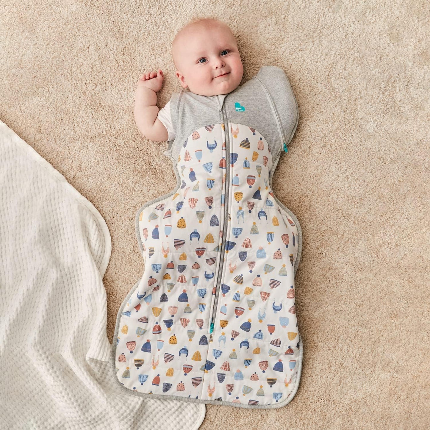 Love To Dream Swaddle UP Transition Bag - Warm 2.5 TOG for Safe Baby Transition to Arms Free