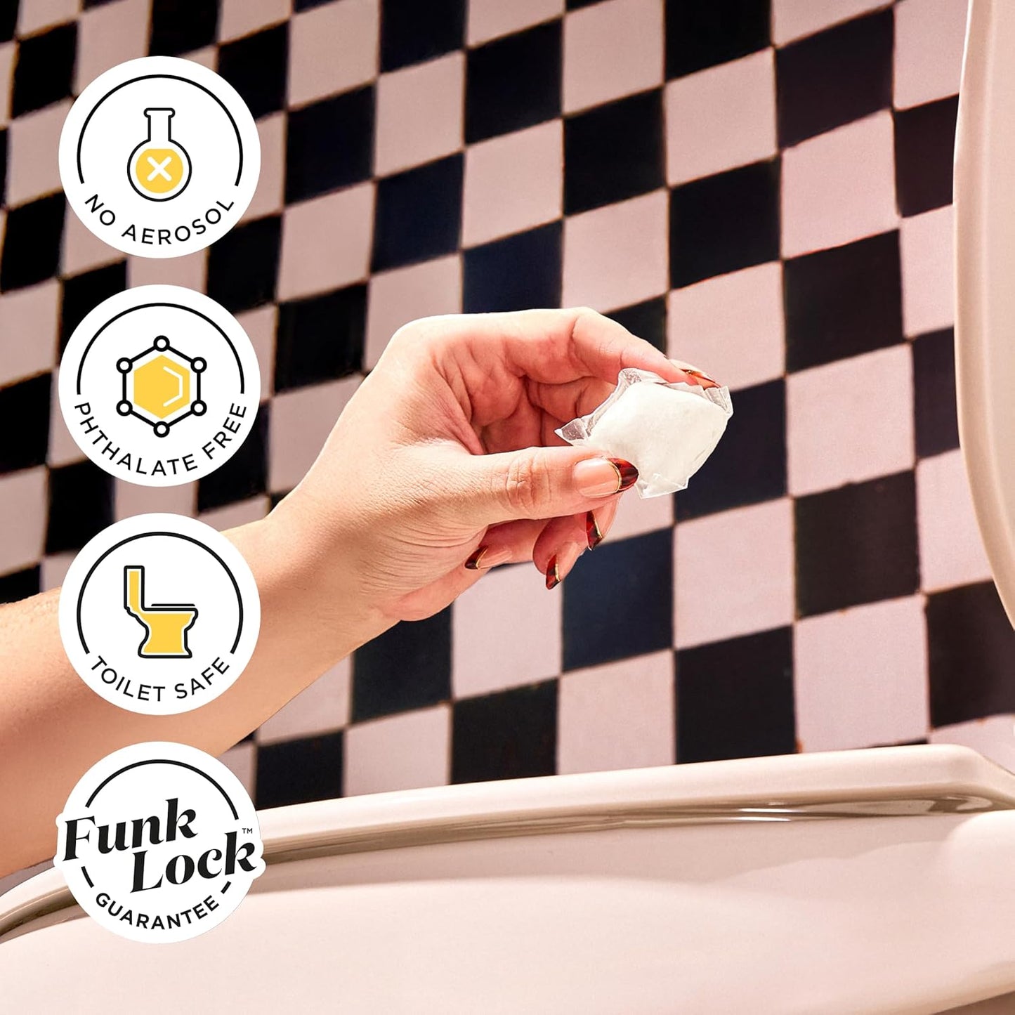 Poo-Pourri Before-You-Go Toilet Potty Pods - Original Citrus Scent, 5 Ct | Bathroom Deodorizer & Cleaner