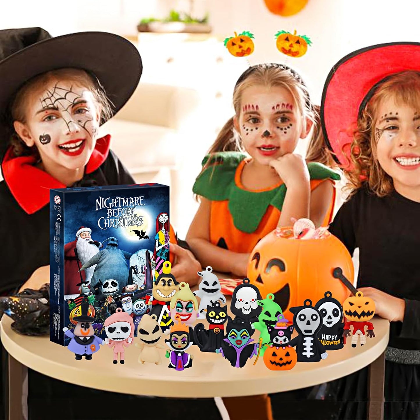 SWIND Christmas Advent Calendar 2026 - Horror Figures Countdown Calendar with 24 Collectible Dolls