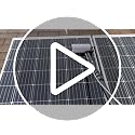 20.34ft Telescopic Water-Fed Washing Kit with Soap Dispenser - Solar Panel & Window Cleaning